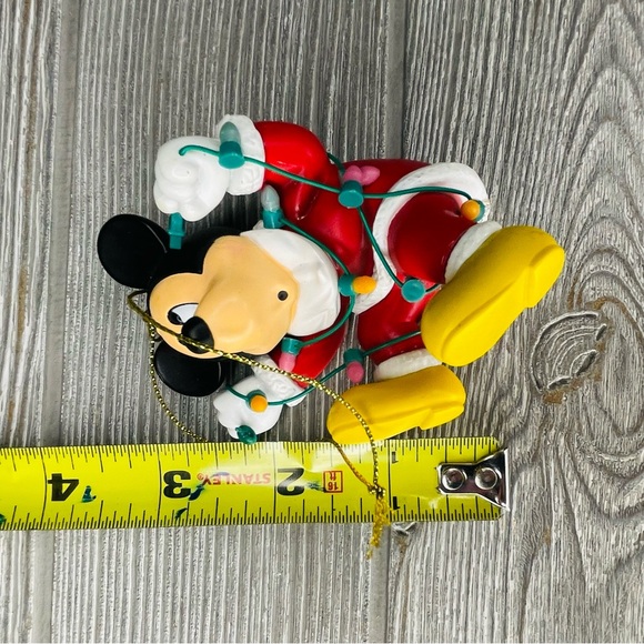 Vintage Disney Mickey Mouse Christmas light Christmas tree ornament decoration - Picture 8 of 8